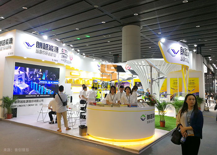 朗越能源 展臺設(shè)計搭建(圖1)